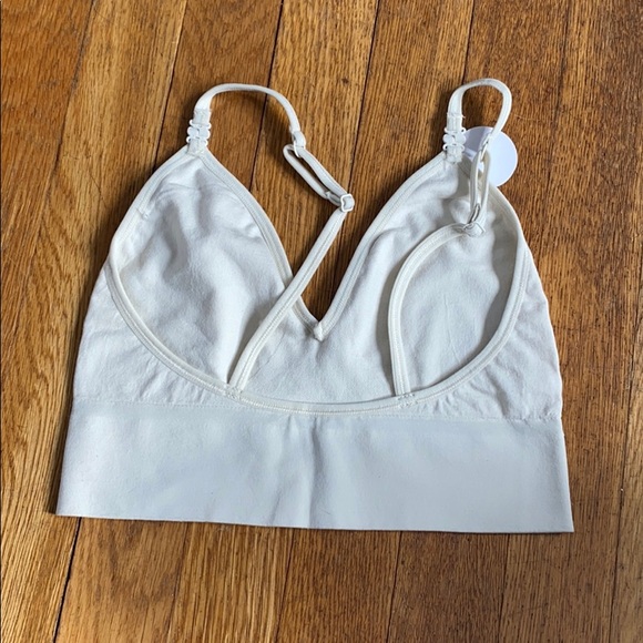 Jockey Natural Beauty bralette cream L NWT - Picture 4 of 11